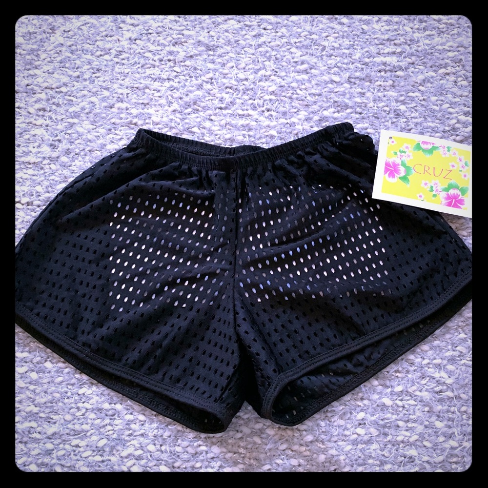 Girls Cruz mesh shorts